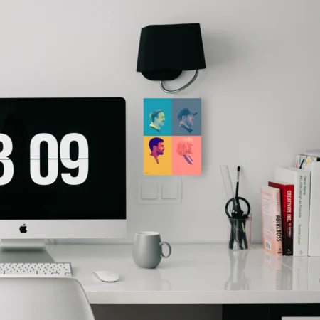 استیکر تابلو کارت پستال سریال تد لسو