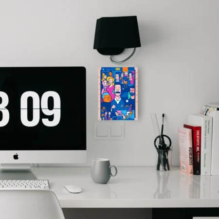 استیکر تابلو کارت پستال سریال تد لسو