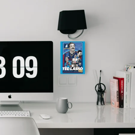 استیکر تابلو کارت پستال سریال تد لسو