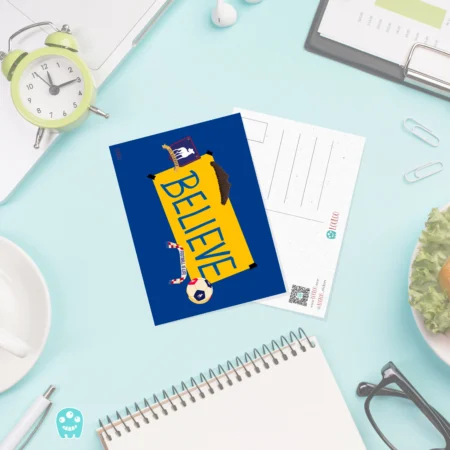 استیکر تابلو کارت پستال سریال تد لسو