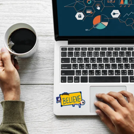 استیکر تابلو کارت پستال سریال تد لسو